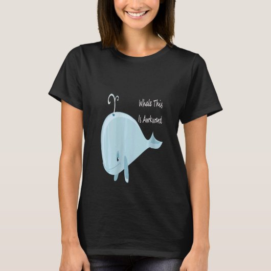 女の子だこれは厄介な鯨だ Tシャツ (正面)