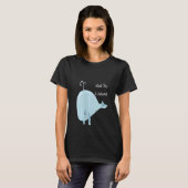 女の子だこれは厄介な鯨だ Tシャツ (正面フル)