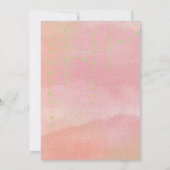 女の子だって唸（うな）ることができる！」 ベビーシャワービンゴ活動 招待状 (裏面)