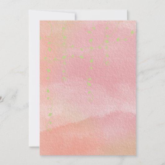 女の子だって唸（うな）ることができる！」 ベビーシャワービンゴ活動 招待状 (裏面)