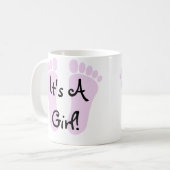 女の子だね コーヒーマグ コーヒーマグカップ (正面左)
