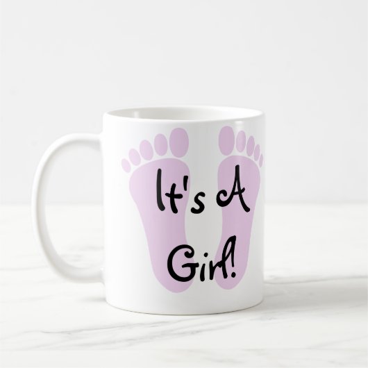 女の子だね コーヒーマグ コーヒーマグカップ (左)