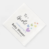 女の子だ！かわいい&カラフルハートベビーシャワー (コーナー)