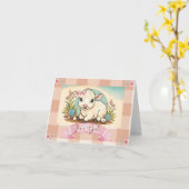 女の子だ! カード (黄色い花)