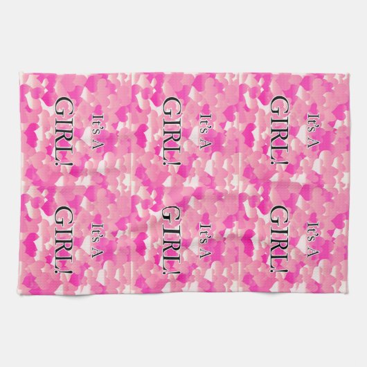 女の子だ！ キッチンタオル (横)