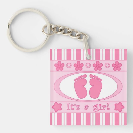 女の子だ キーホルダー (正面)