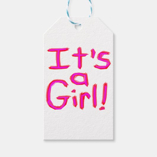 女の子だ！ ギフトタグ (正面)