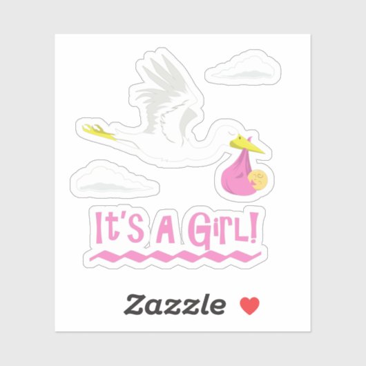 女の子だ！ シール (シート)