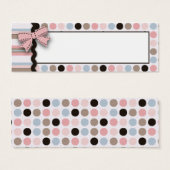 女の子だ！スキニーギフトタグ2 (正面&裏面)