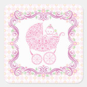 女の子だ！ スクエアシール (正面)