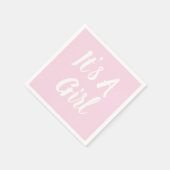 女の子だ スタンダードカクテルナプキン (角)