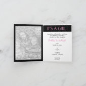 女の子だ！（ドルフィンコクーン） 案内状 (内部)