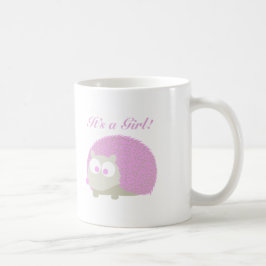 女の子だ!ハリネズミ コーヒーマグカップ