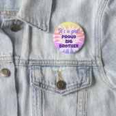 女の子だ！ビッ誇りを持ったグブラザーボタン 缶バッジ (インサイチュ)