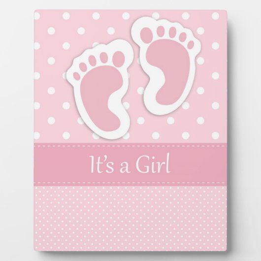 女の子だ フォトプラーク (正面)