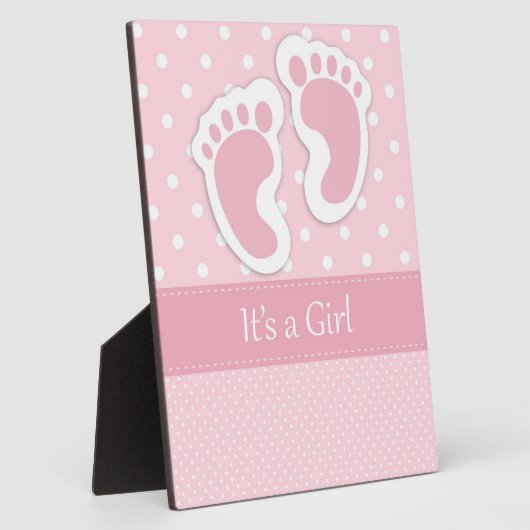 女の子だ フォトプラーク (側面)