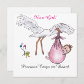 女の子だ！フラットカード (正面/裏面)