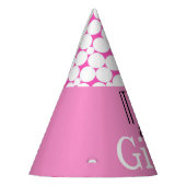 女の子だ！ベビーシャワーパーティー帽子 パーティーハット (左)