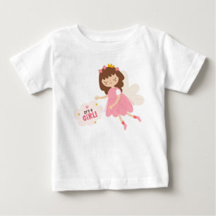 女の子だ ベビーTシャツ