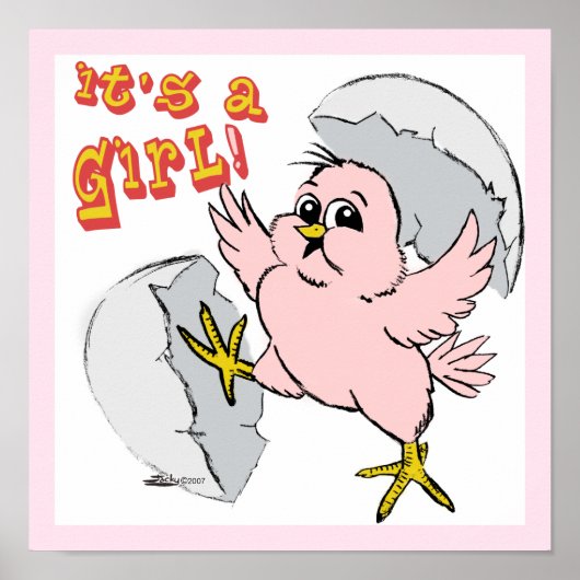 女の子だ！ ポスター (正面)