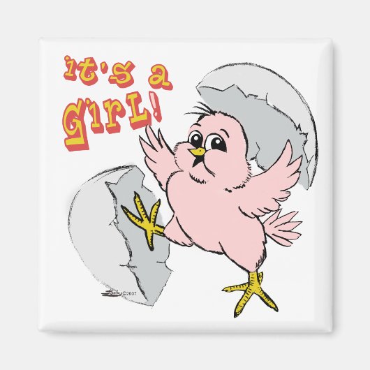 女の子だ！ マグネット (正面)