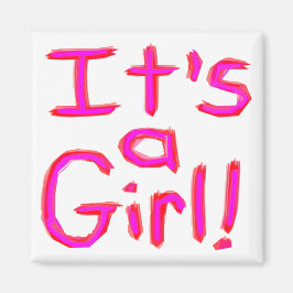 女の子だ！ マグネット