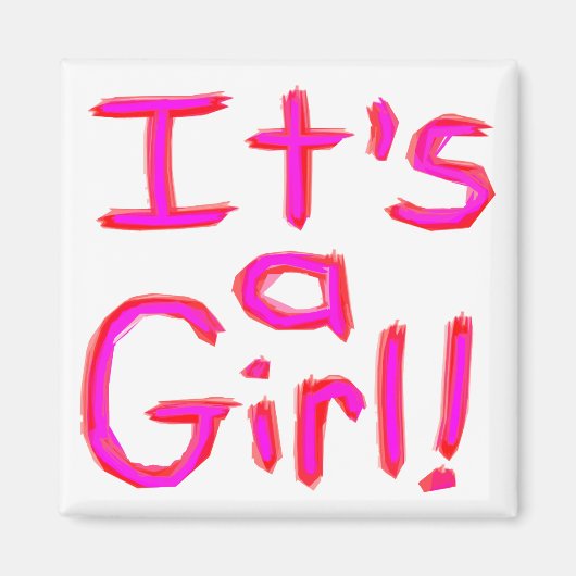 女の子だ！ マグネット (正面)