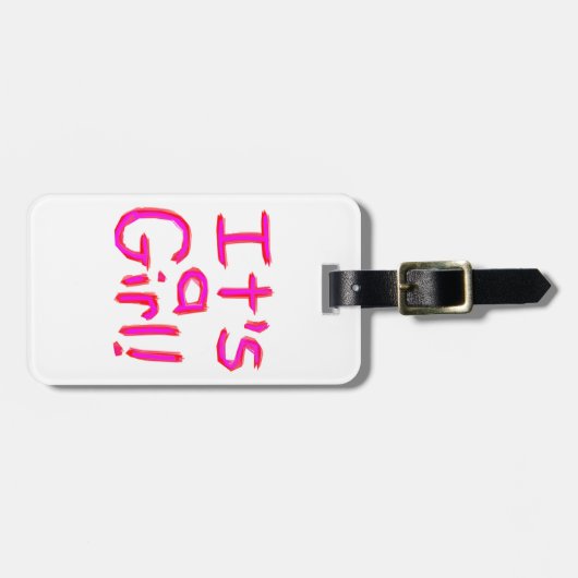 女の子だ！ ラゲッジタグ (正面横)