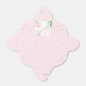 女の子だ！可愛い小さな象のベビー（風船あり） フェイバーボックス (折り畳みなし)