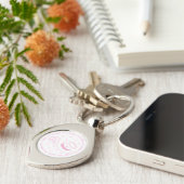 女の子だ！告知 キーホルダー (側面)