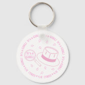 女の子だ！告知 キーホルダー (裏面)