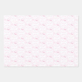 女の子だ!告知 ラッピングペーパーシート (正面)