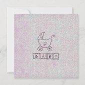 女の子だ 招待状 (正面)