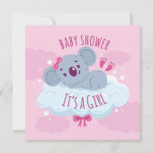 女の子だ 招待状 (正面)