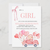 女の子だ! 招待状 (正面)