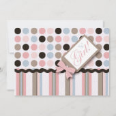 女の子だ!招待状 招待状 (正面)