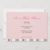 女の子だ!招待状 招待状 (裏面)