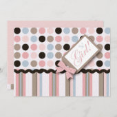 女の子だ!招待状 招待状 (正面/裏面)