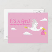 女の子だ！ 案内ポストカード (正面/裏面)