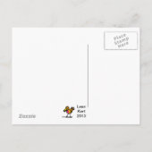 女の子だ 案内ポストカード (裏面)