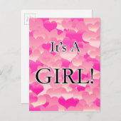 女の子だ！ 案内ポストカード (正面/裏面)