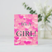 女の子だ！ 案内ポストカード (スタンド正面)