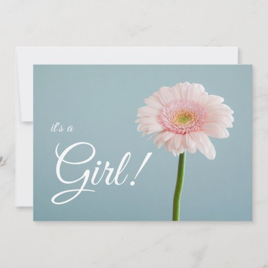 女の子だ！ 案内状 (正面)