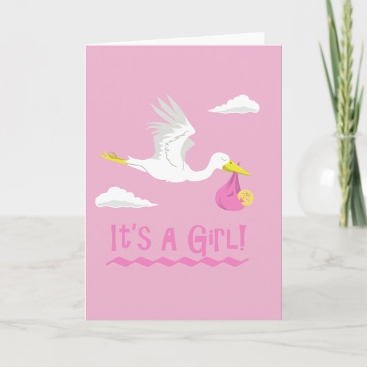 女の子だ！ 案内状 (正面)