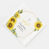 女の子だ！水彩ひまわり赤ちゃんシャワー (コーナー)