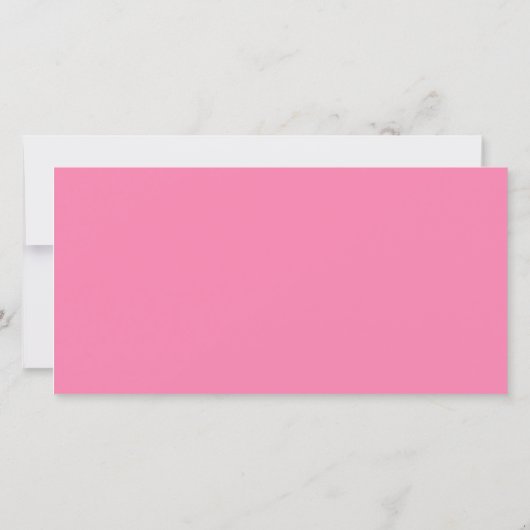 「女の子だ」生まれたばかりのベビー告知カード 案内状 (裏面)