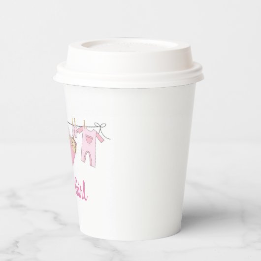 女の子だ 紙コップ (左)