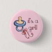 女の子だ！ 缶バッジ (正面)