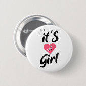 女の子だ 缶バッジ (正面&裏面)