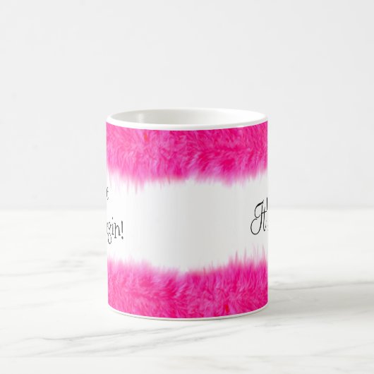 女の子だ！ – 「資金」を始めよう！コーヒーマグ コーヒーマグカップ (中央)